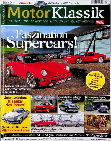 Deckblatt Motor Klassik (01/2016)